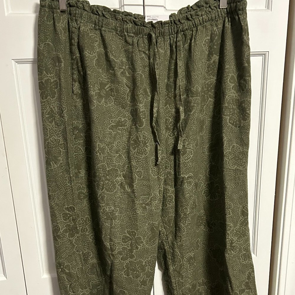 Sonoma Mid Rise Wide Leg Pants
